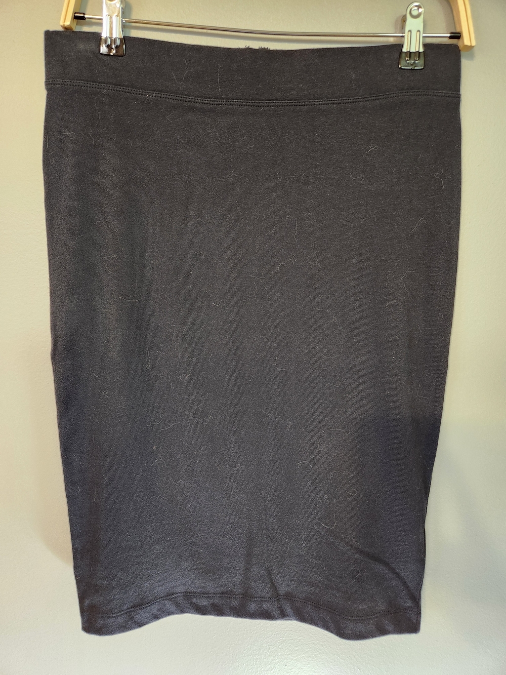 GAP 100% Cotton Navy Knit Pencil Skirt
